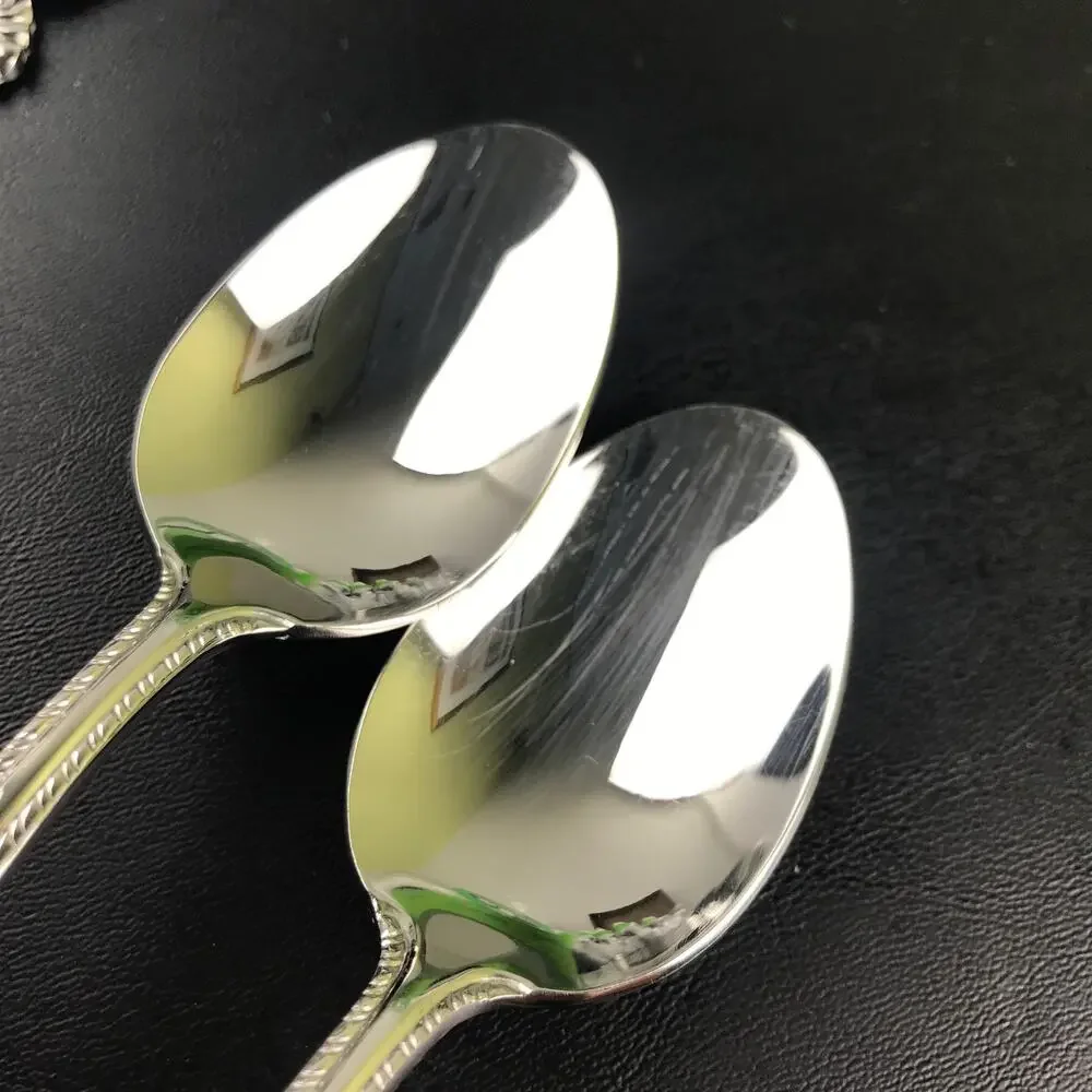 Reed & Barton Domain Teaspoon Lot of 4 Stainless Steel 18/10 Flatware China D